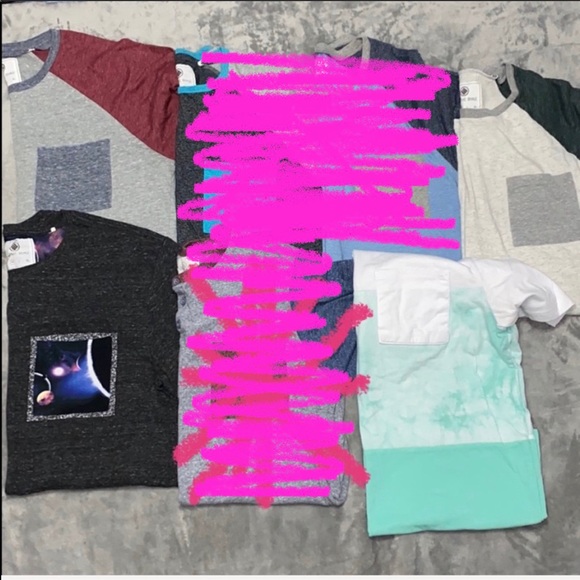 Bundle of On The Byas Shirts - Picture 1 of 5